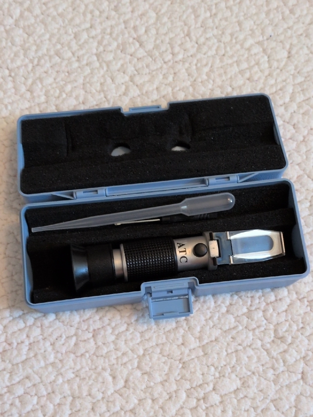 ATC Handheld Antifreeze Refractometer Freezing Point Meter For Battery Acid US